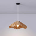 Nikita Lampe Pendante Rattan Organique Ondulée - Neutralighting