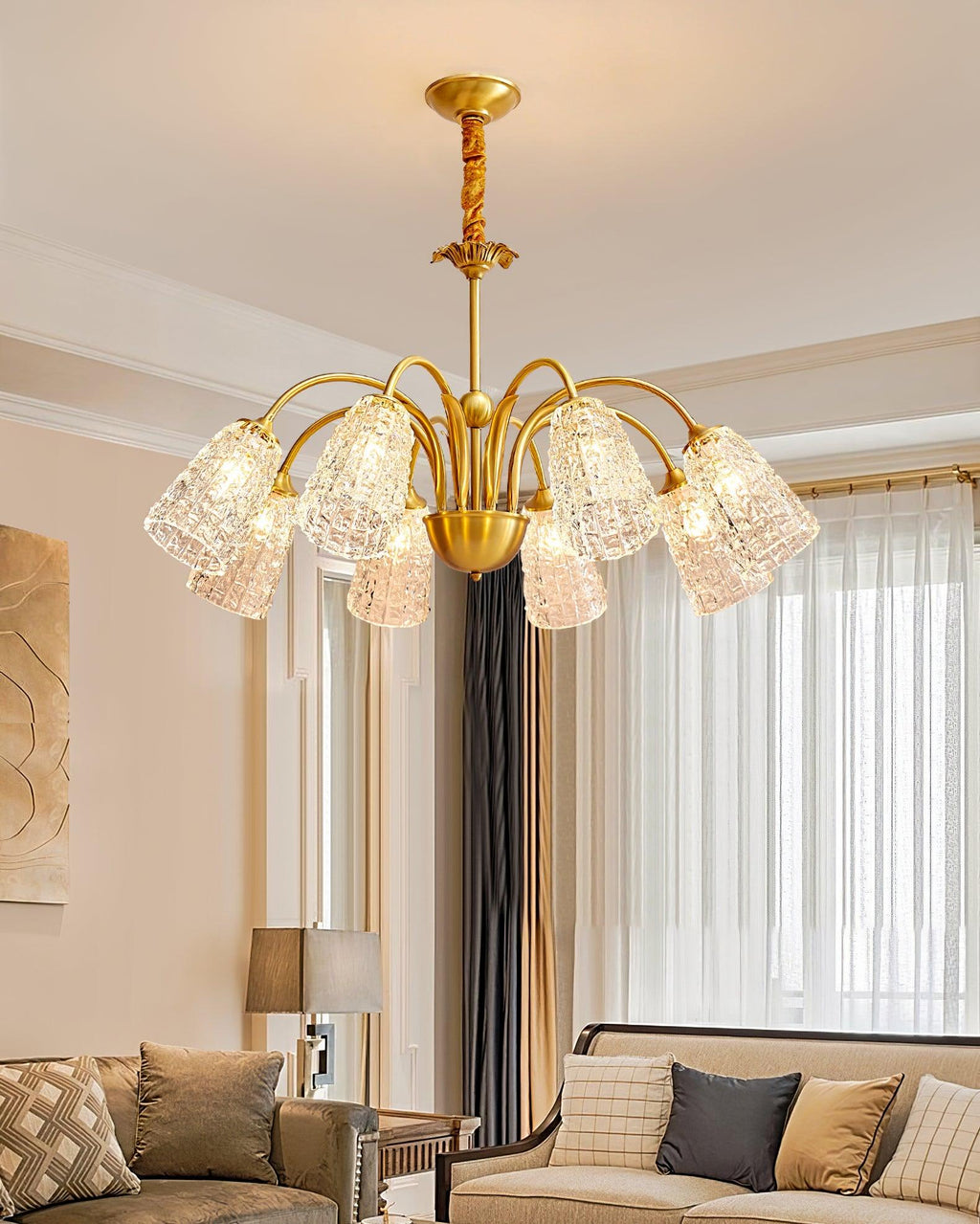 Lustra Chandelier Illumination Audacieuse Élégante - Neutralighting