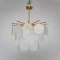 Solara Chandelier Nimbus en Verre avec Gouttes - Neutralighting