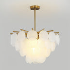 Solara Chandelier Nimbus en Verre avec Gouttes - Neutralighting