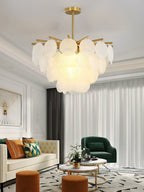 Solara Chandelier Nimbus en Verre avec Gouttes - Neutralighting