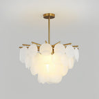 Solara Chandelier Nimbus en Verre avec Gouttes - Neutralighting