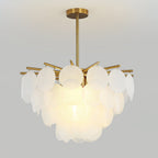 Solara Chandelier Nimbus en Verre avec Gouttes - Neutralighting