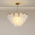 Solara Chandelier Nimbus en Verre avec Gouttes - Neutralighting