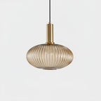 Elara Lampe Pendante Élégante à Rayures - Neutralighting