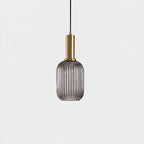 Elara Lampe Pendante Élégante à Rayures - Neutralighting