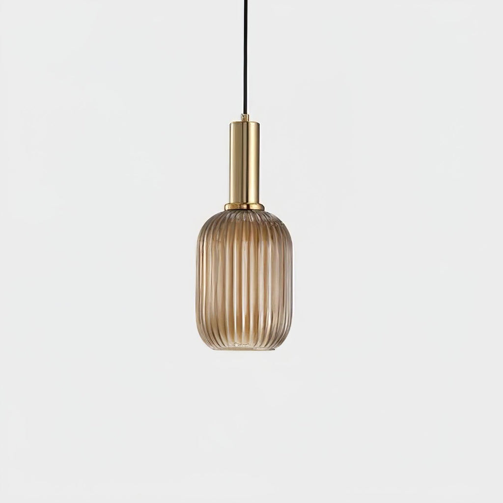 Elara Lampe Pendante Élégante à Rayures - Neutralighting