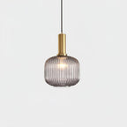 Elara Lampe Pendante Élégante à Rayures - Neutralighting