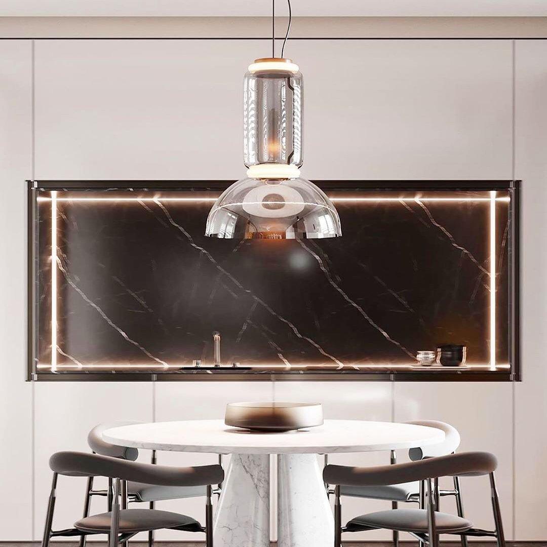 Solantis Suspension artistique industrielle - Neutralighting
