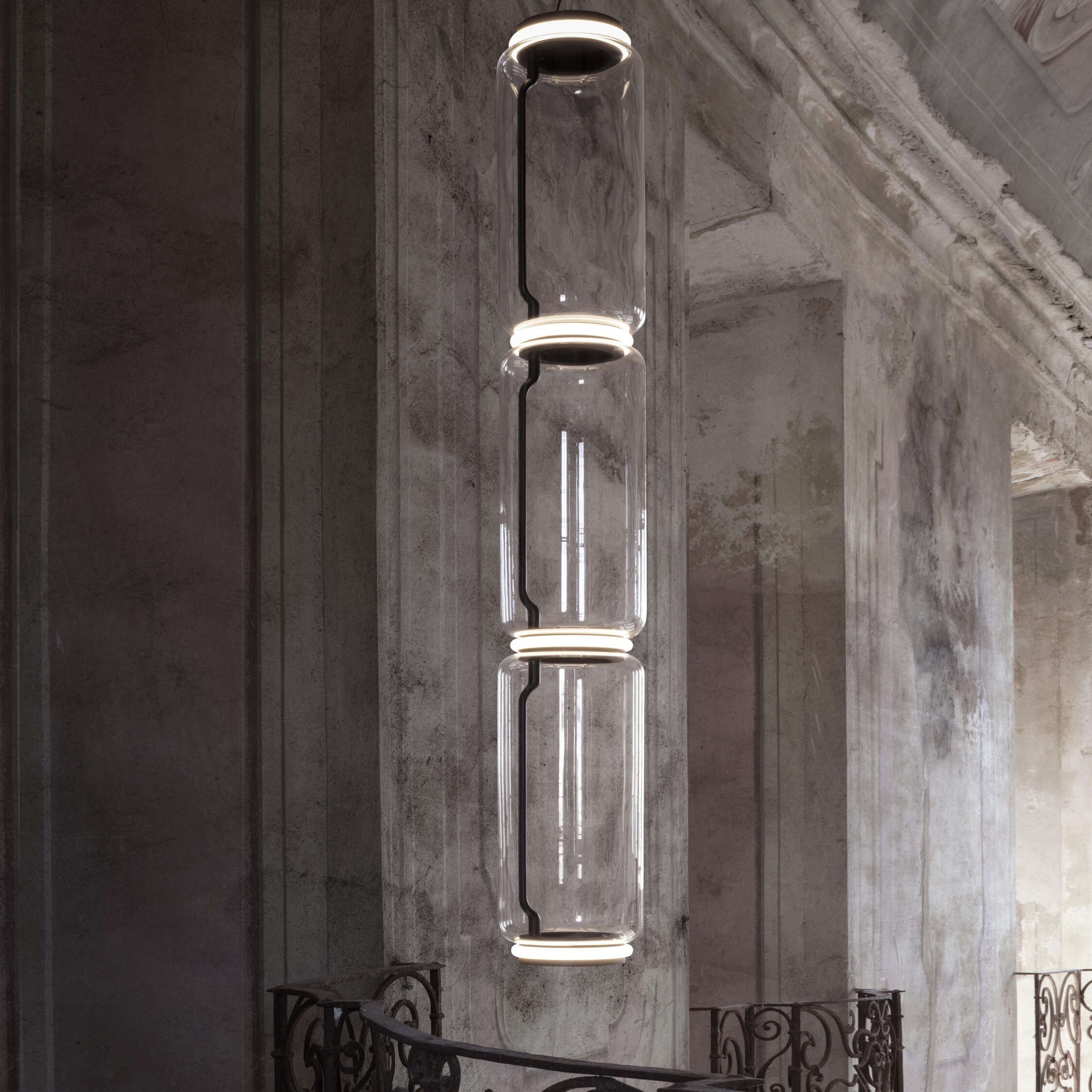 Solantis Suspension artistique industrielle - Neutralighting