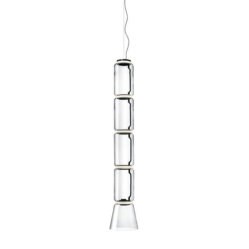 Cadorus Suspension Élégante Haut de Gamme en Verre et Métal - Neutralighting