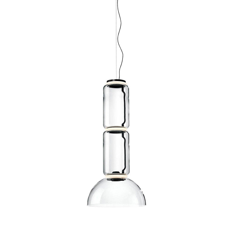 Cadorus Suspension Élégante Haut de Gamme en Verre et Métal - Neutralighting