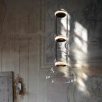 Cadorus Suspension Élégante Haut de Gamme en Verre et Métal - Neutralighting