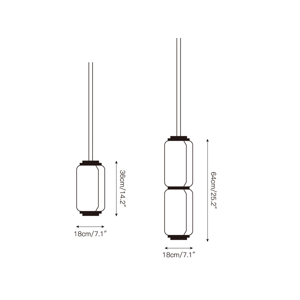 Cadorus Suspension Élégante Haut de Gamme en Verre et Métal - Neutralighting
