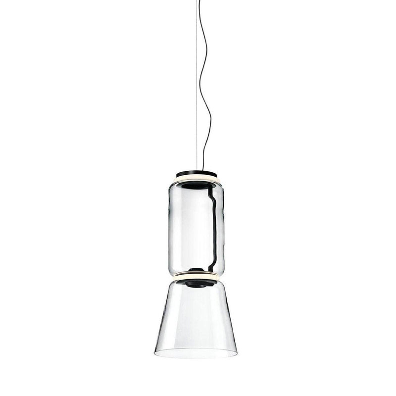 Cadorus Suspension Élégante Haut de Gamme en Verre et Métal - Neutralighting