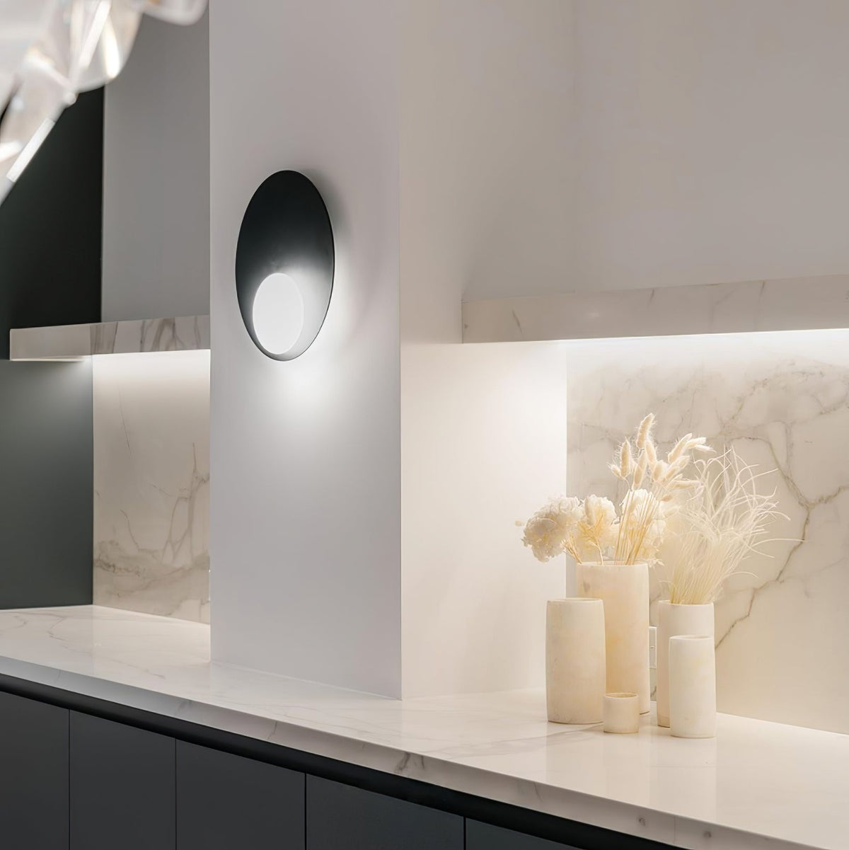 Ivsolion Applique Murale Verre Moderne Minimaliste - Neutralighting