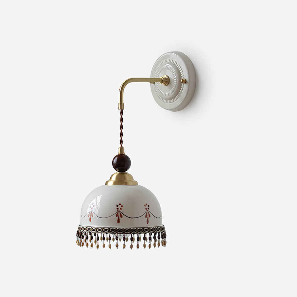 Noemi Applique Murale Vintage Florale Élégante - Neutralighting