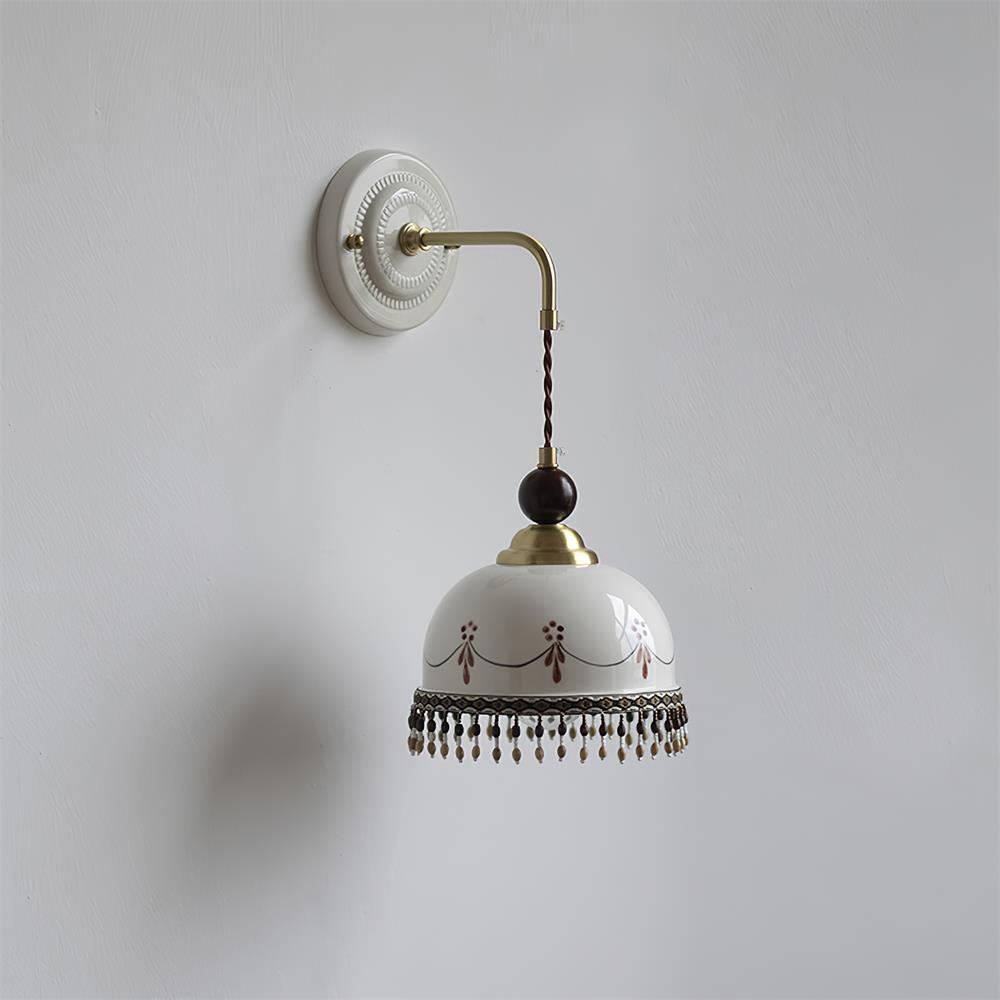 Noemi Applique Murale Vintage Florale Élégante - Neutralighting