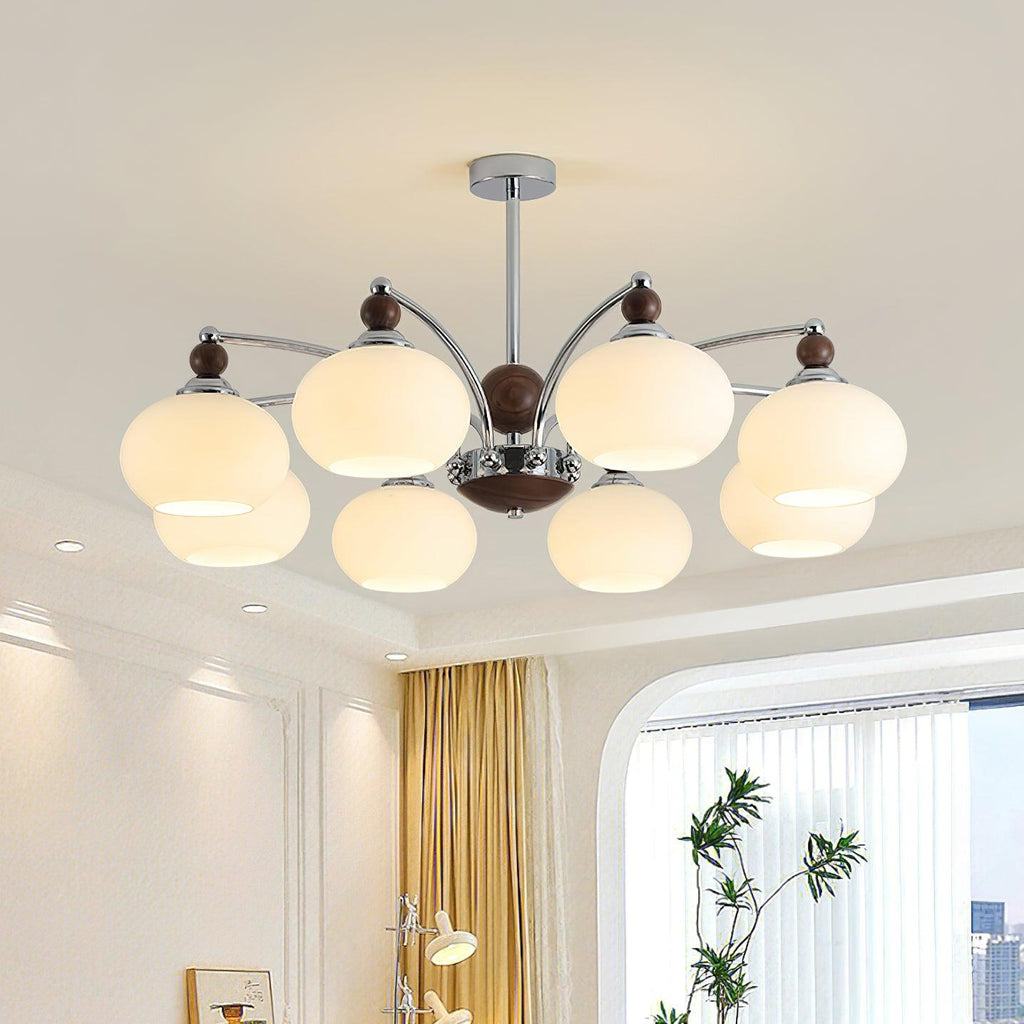 Lustra Chandelier Contemporain à Bras Globe - Neutralighting