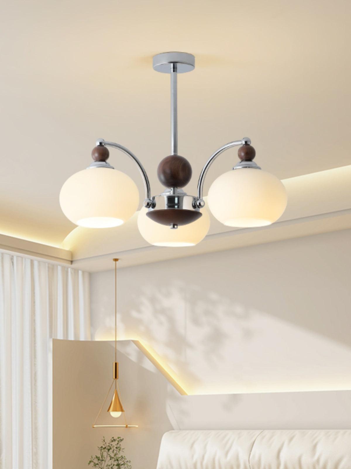 Lustra Chandelier Contemporain à Bras Globe - Neutralighting