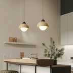 Orzora Suspension en Travertin Forme de Dôme - Neutralighting