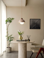 Orzora Suspension en Travertin Forme de Dôme - Neutralighting