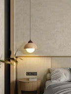 Orzora Suspension en Travertin Forme de Dôme - Neutralighting