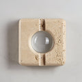 Olvenan Carré Travertin Luminaire Mural - Neutralighting