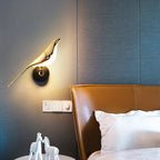 Lampe murale de chevet d'oiseau de pie d'art de style nordique - Neutralighting
