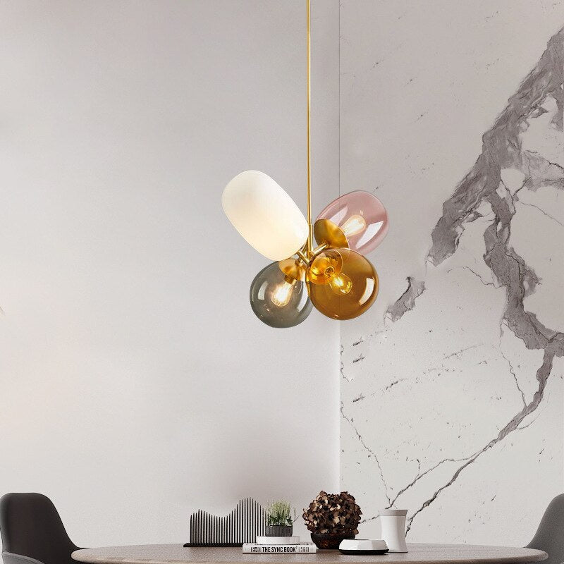 Valentina Lampe Pendante Créative en Verre Ballon Colorée - Neutralighting