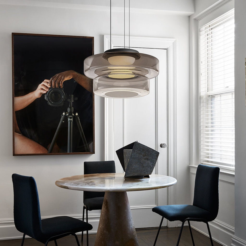 Jojo Suspension Moderne Verre Métal Cuisine Salon - Neutralighting