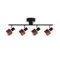 Esorila Plafonnier Nordique Cylindrique à 4 Spots Métalliques - Neutralighting