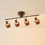 Esorila Plafonnier Nordique Cylindrique à 4 Spots Métalliques - Neutralighting