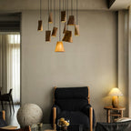 Vetra Lampe Pendante en Bois Rustique - Neutralighting