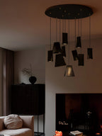 Vetra Lampe Pendante en Bois Rustique - Neutralighting