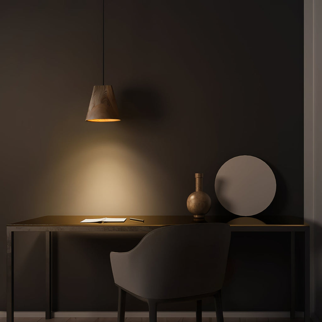 Vetra Lampe Pendante en Bois Rustique - Neutralighting