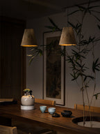 Vetra Lampe Pendante en Bois Rustique - Neutralighting
