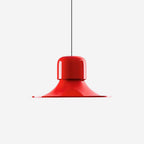 Nordisk Lampe Pendante Évasée Rouge LED Moderne - Neutralighting