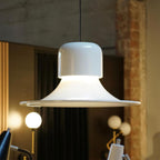 Nordisk Lampe Pendante Évasée Rouge LED Moderne - Neutralighting