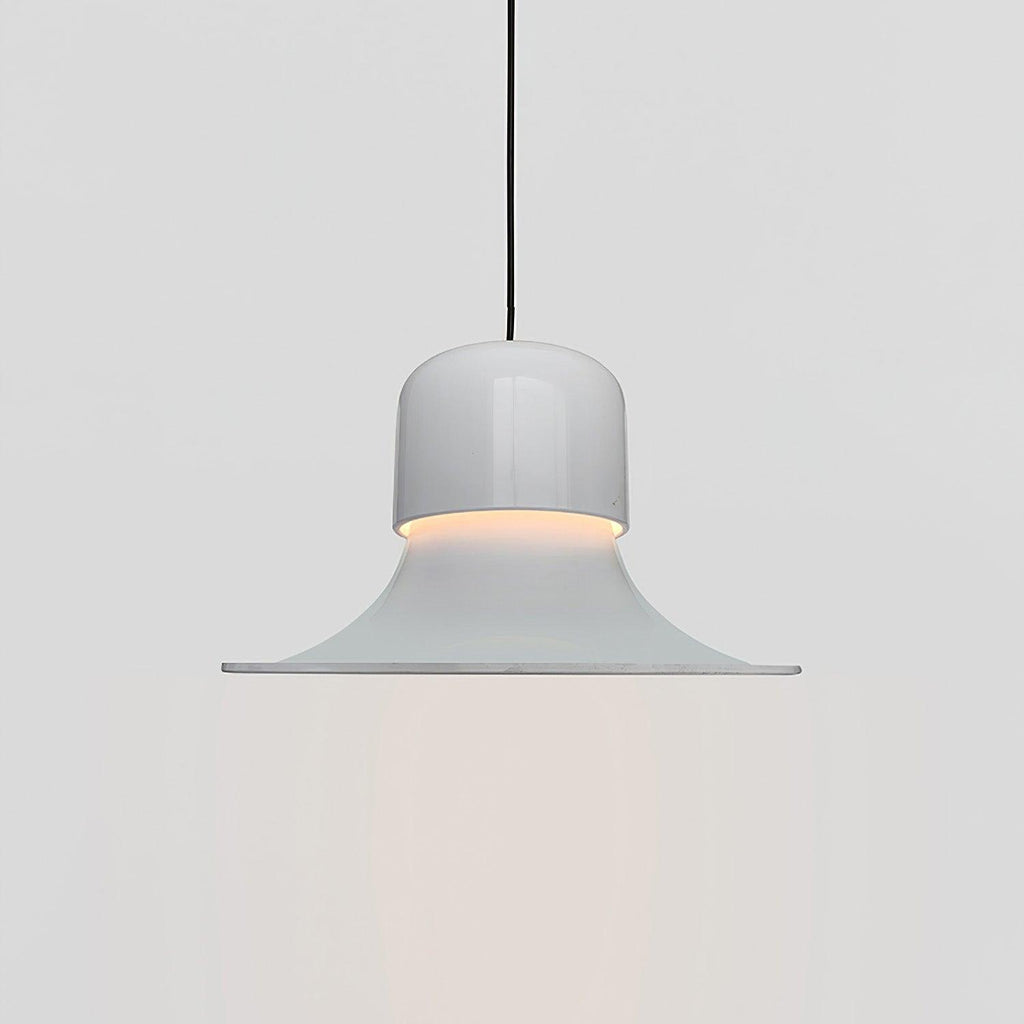 Nordisk Lampe Pendante Évasée Rouge LED Moderne - Neutralighting