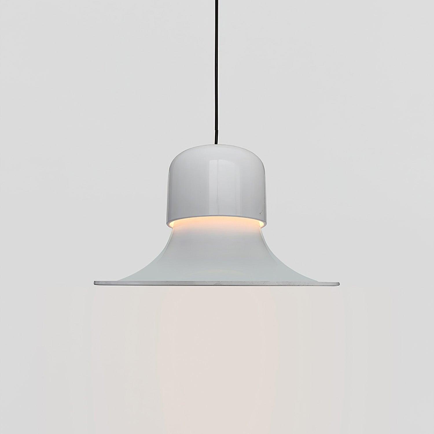 Nordisk Lampe Pendante Évasée Rouge LED Moderne - Neutralighting