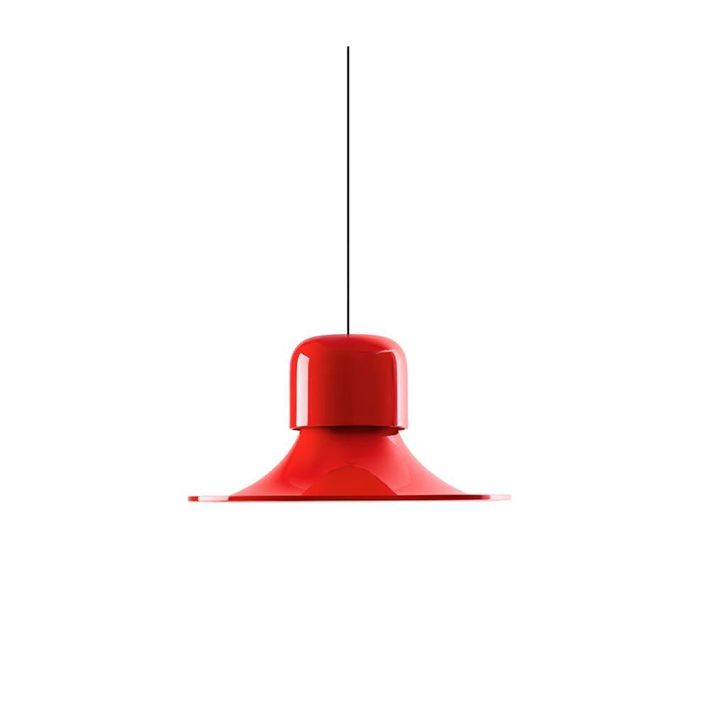 Nordisk Lampe Pendante Évasée Rouge LED Moderne - Neutralighting