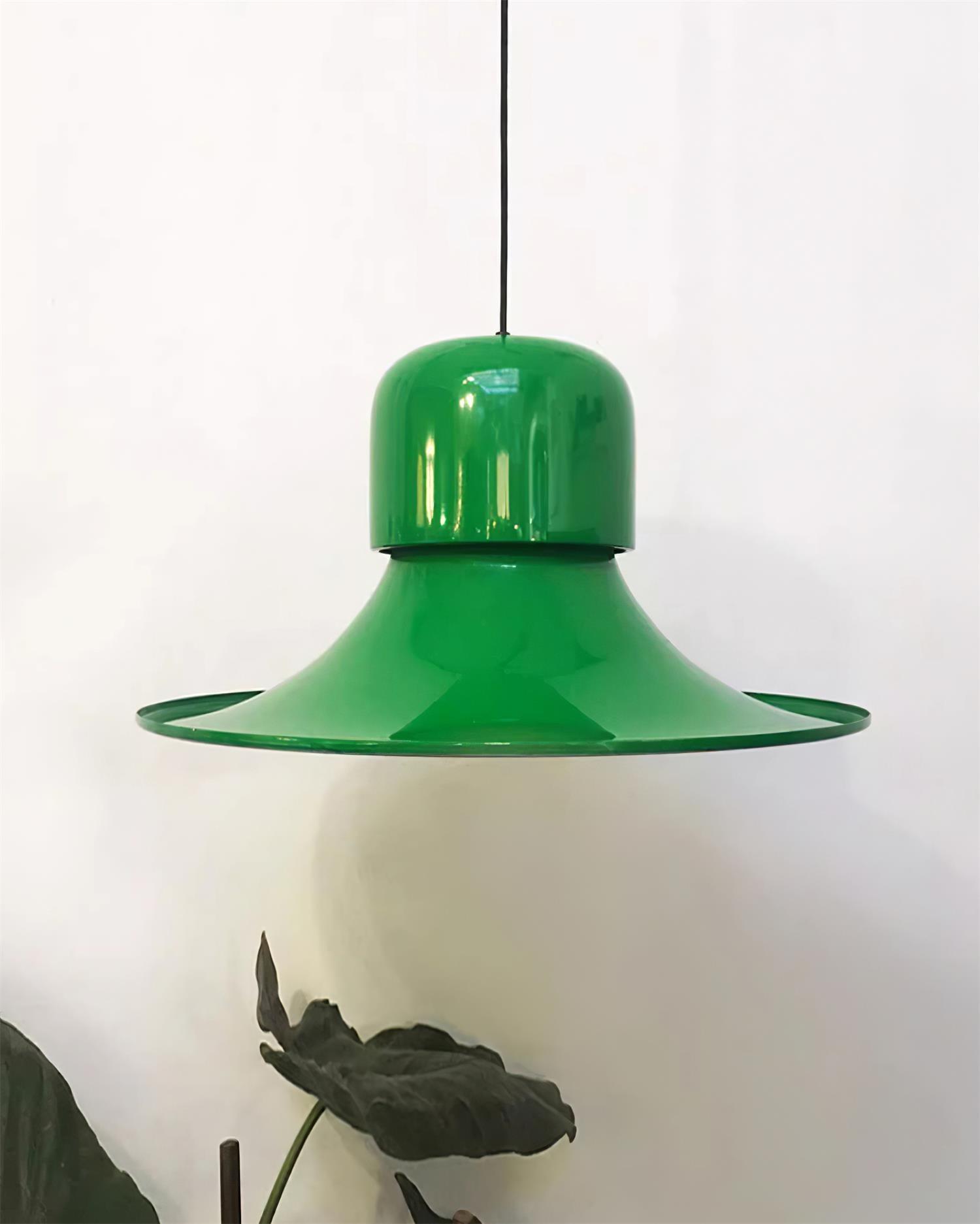 Nordisk Lampe Pendante Évasée Rouge LED Moderne - Neutralighting