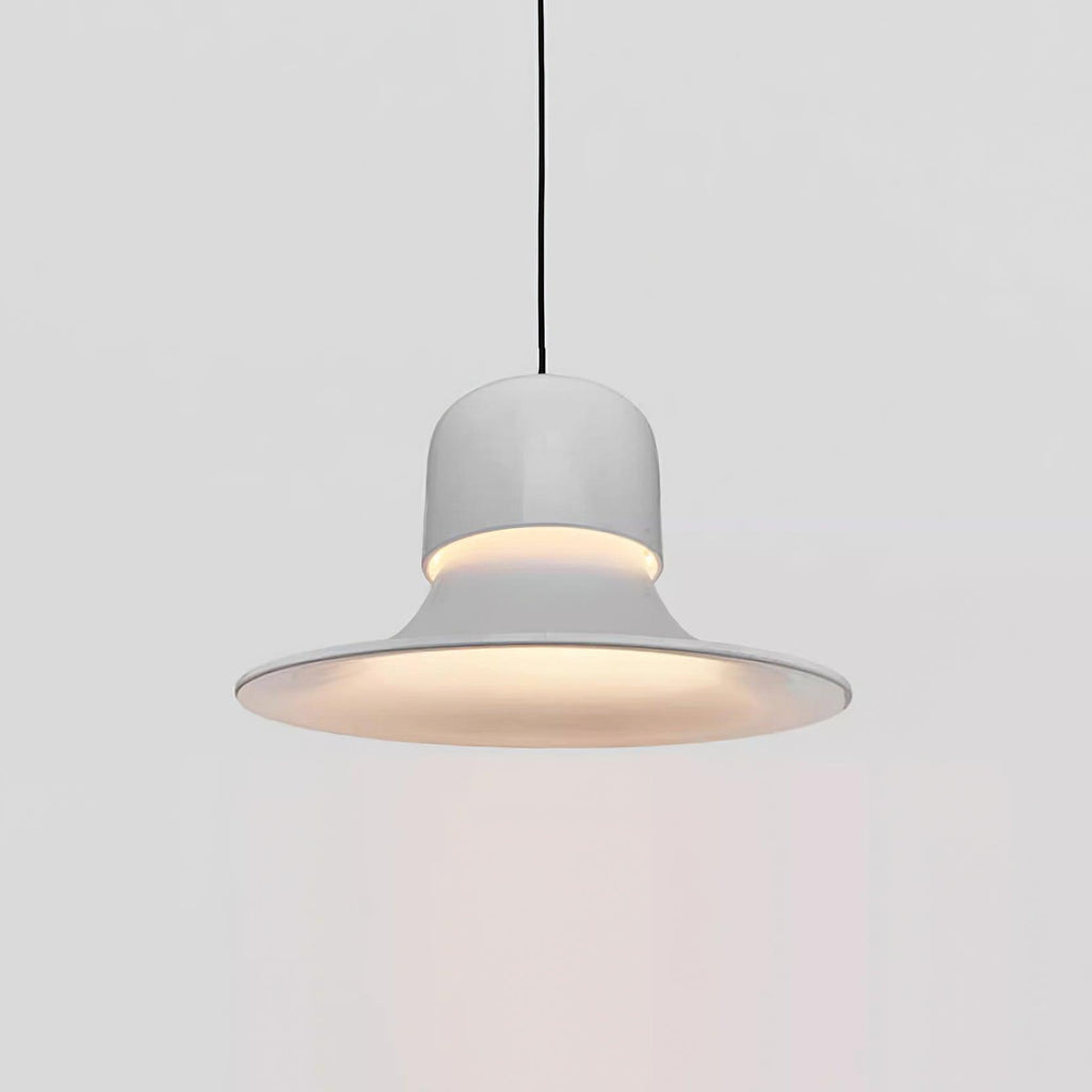 Nordisk Lampe Pendante Évasée Rouge LED Moderne - Neutralighting