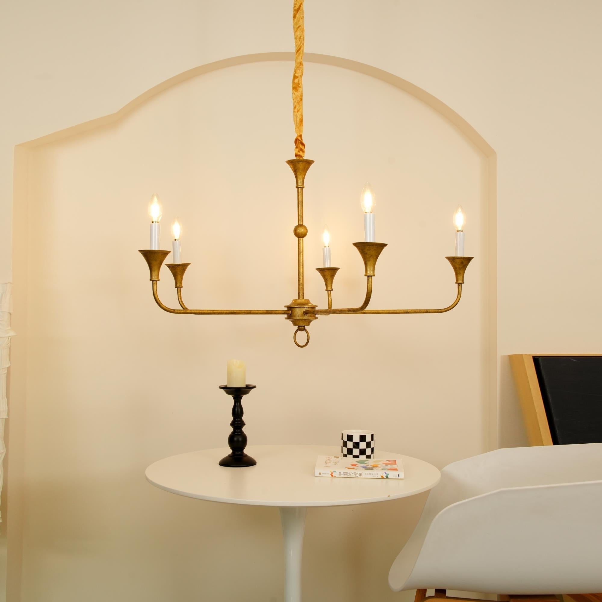 Lustra Candle Chandelier Élégant - Neutralighting