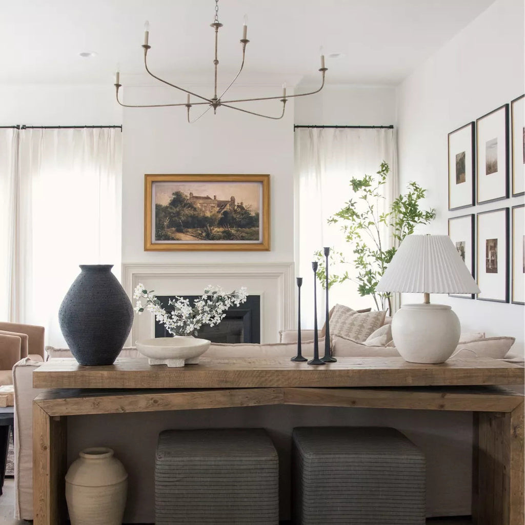 Unity Lustre en Métal de Bronze Vintage Mid-Century - Neutralighting
