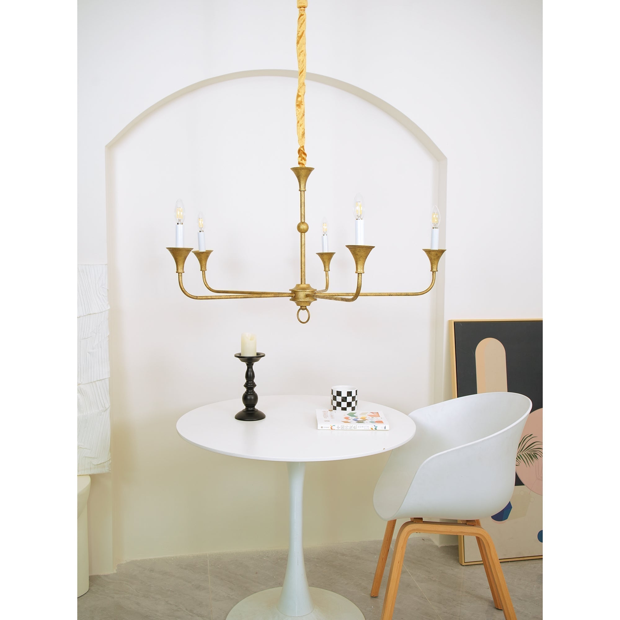 Lustra Candle Chandelier Élégant - Neutralighting