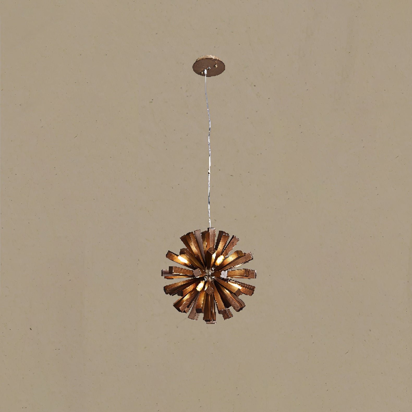 Nova Chandelier Art Nordic Premium en Bois Éclatant - Neutralighting