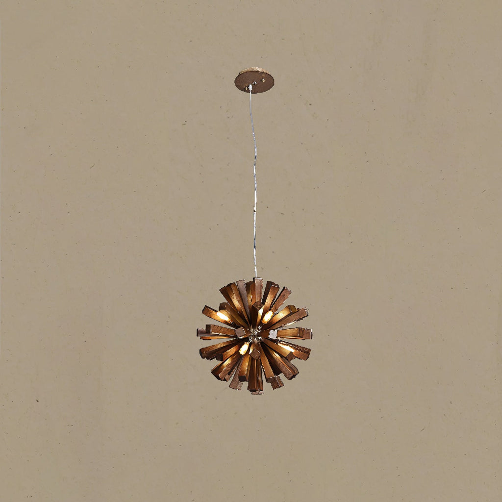 Nova Chandelier Art Nordic Premium en Bois Éclatant - Neutralighting