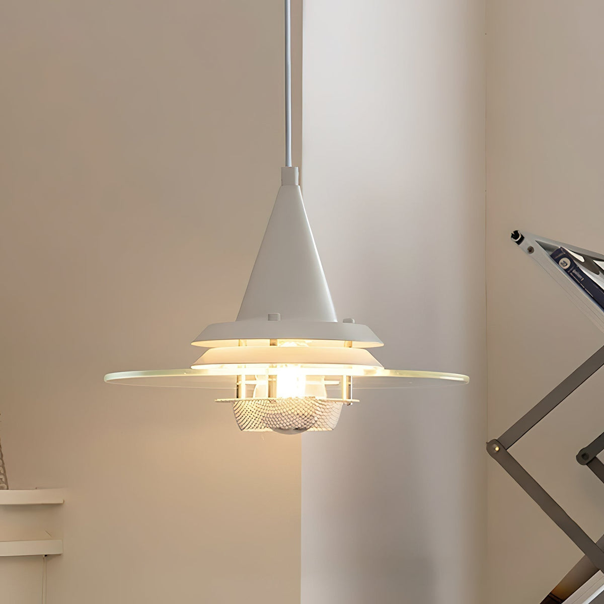 Vaughn Lampe Pendante en Verre Contemporaine - Neutralighting